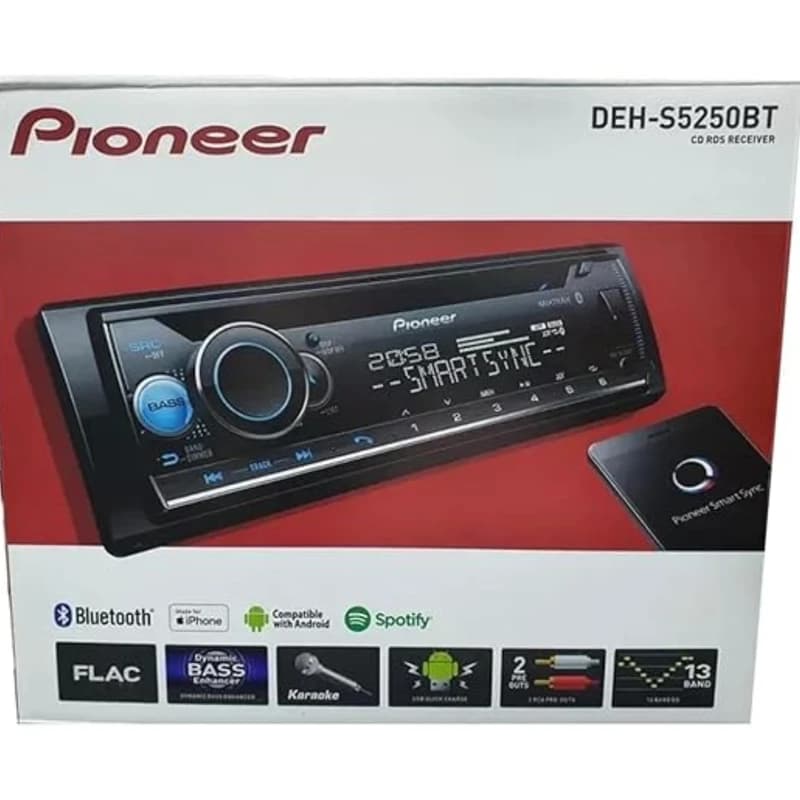 سیستم صوتی خودرو پایونیر مدل DEH-S5250BT - تصویر 2